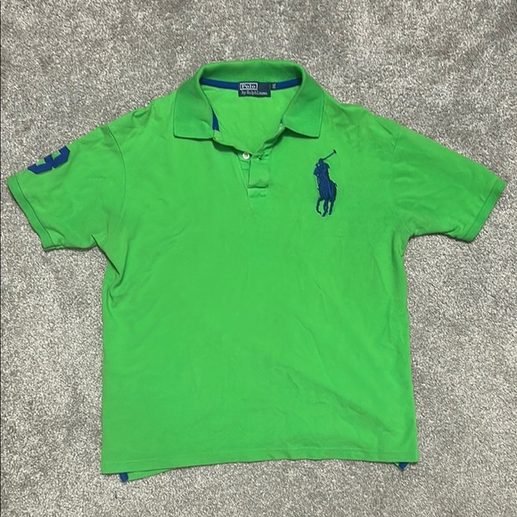 Polo Ralph Lauren Other - Vintage Polo Ralph Lauren Green Big Pony Polo